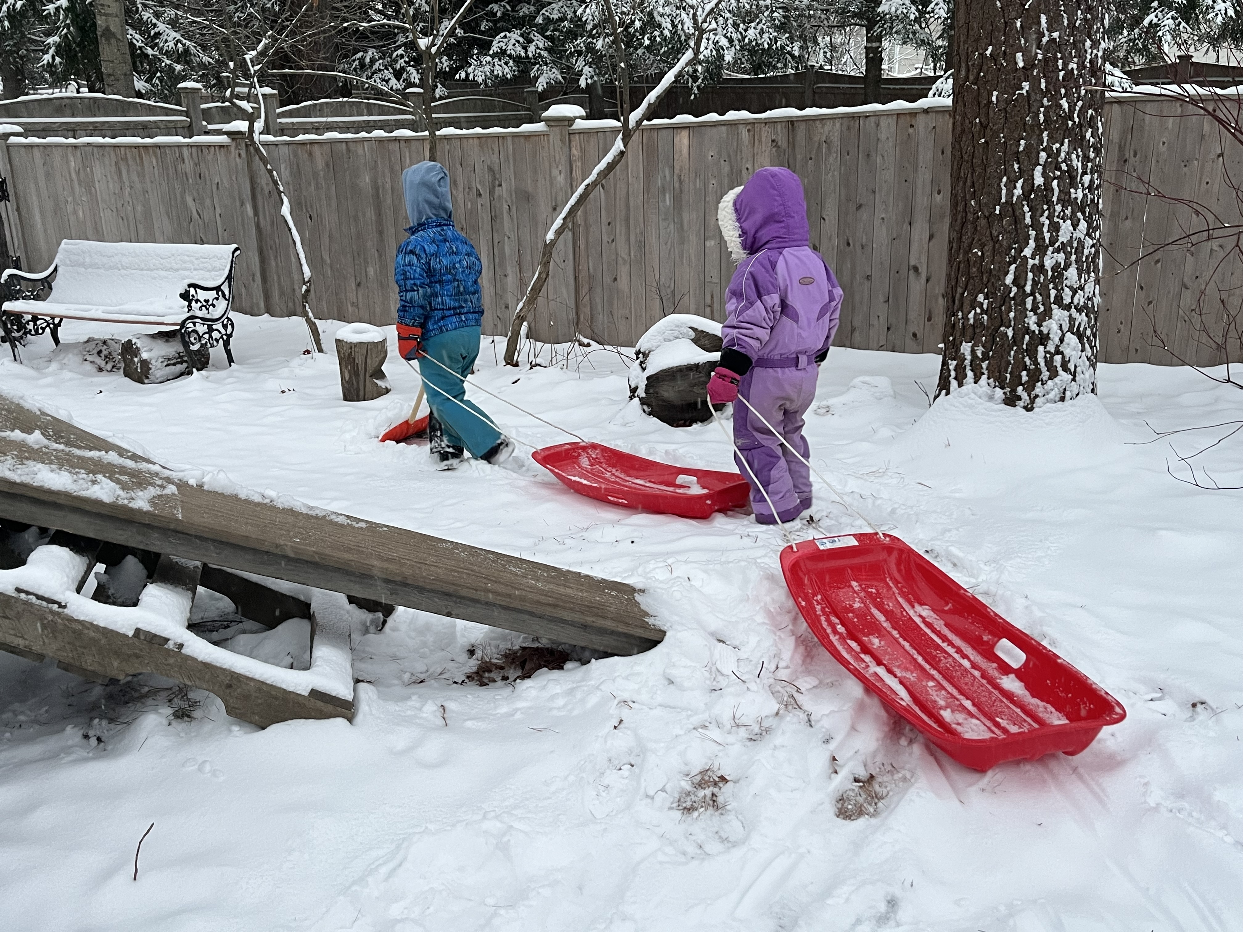 pulling sleds