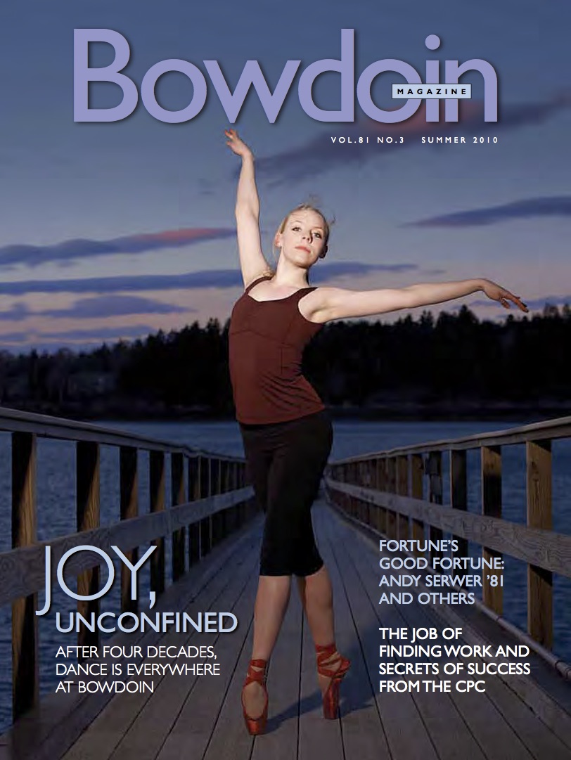 Summer 2010 Bowdoin Magazine cover