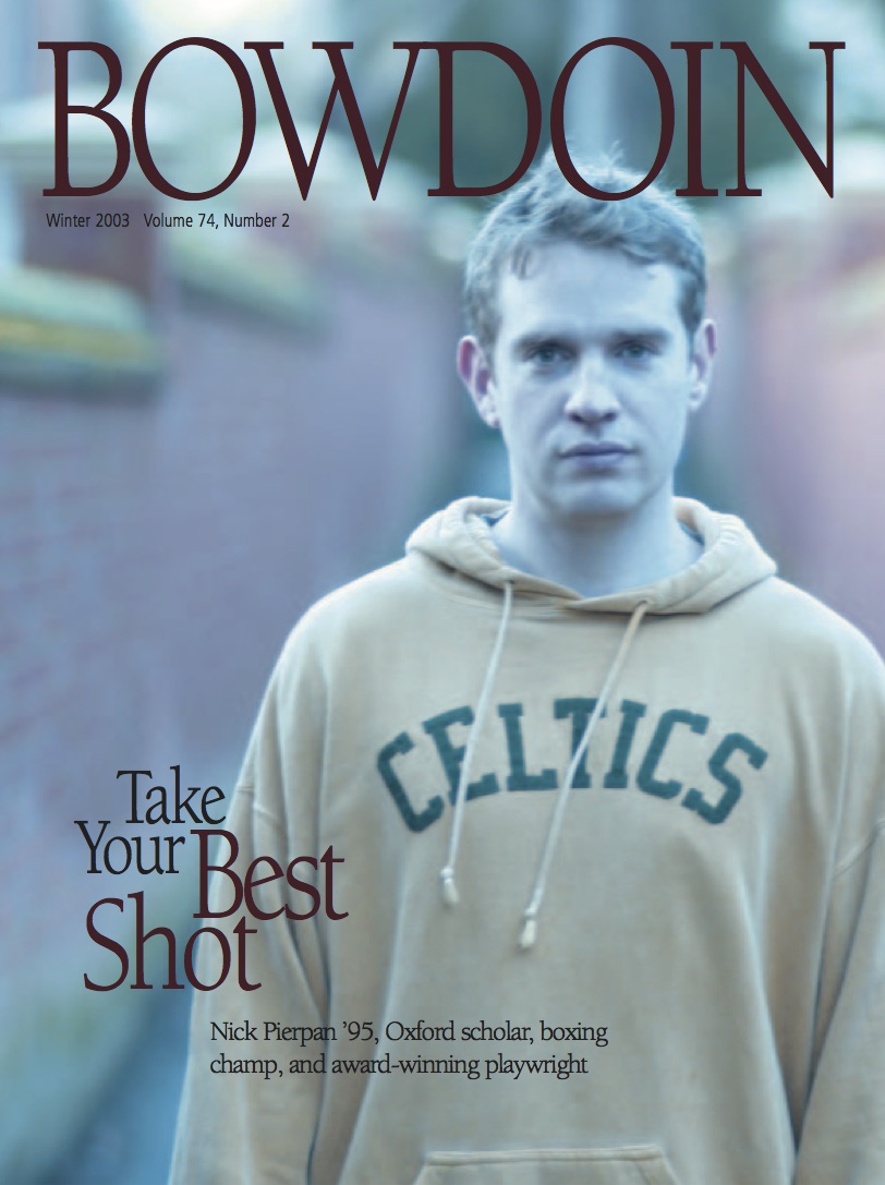 Winter 2003 Bowdoin Magazine cover