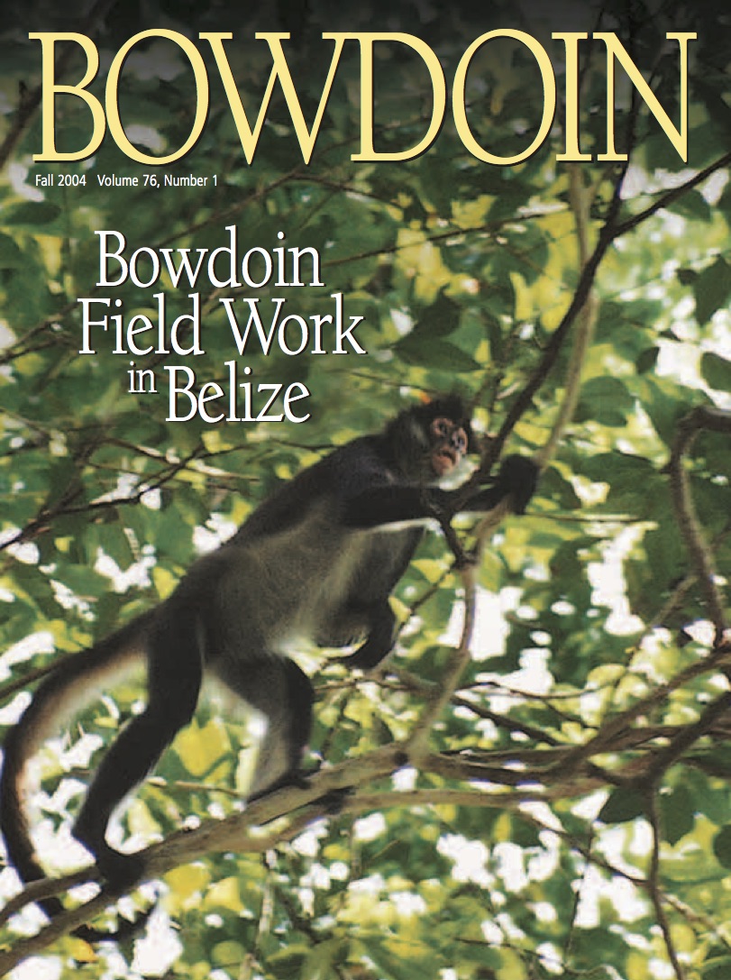 Fall 2004 Bowdoin Magazine cover