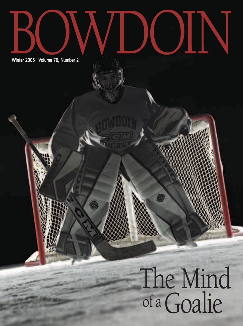 Winter 2005 Bowdoin Magazine cover