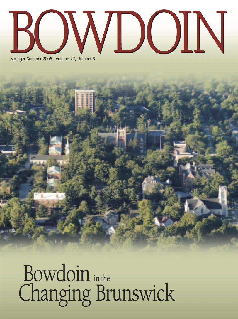 Spring 2006 Bowdoin Magazine cover