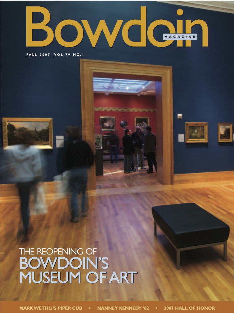 Fall 2007 Bowdoin Magazine cover