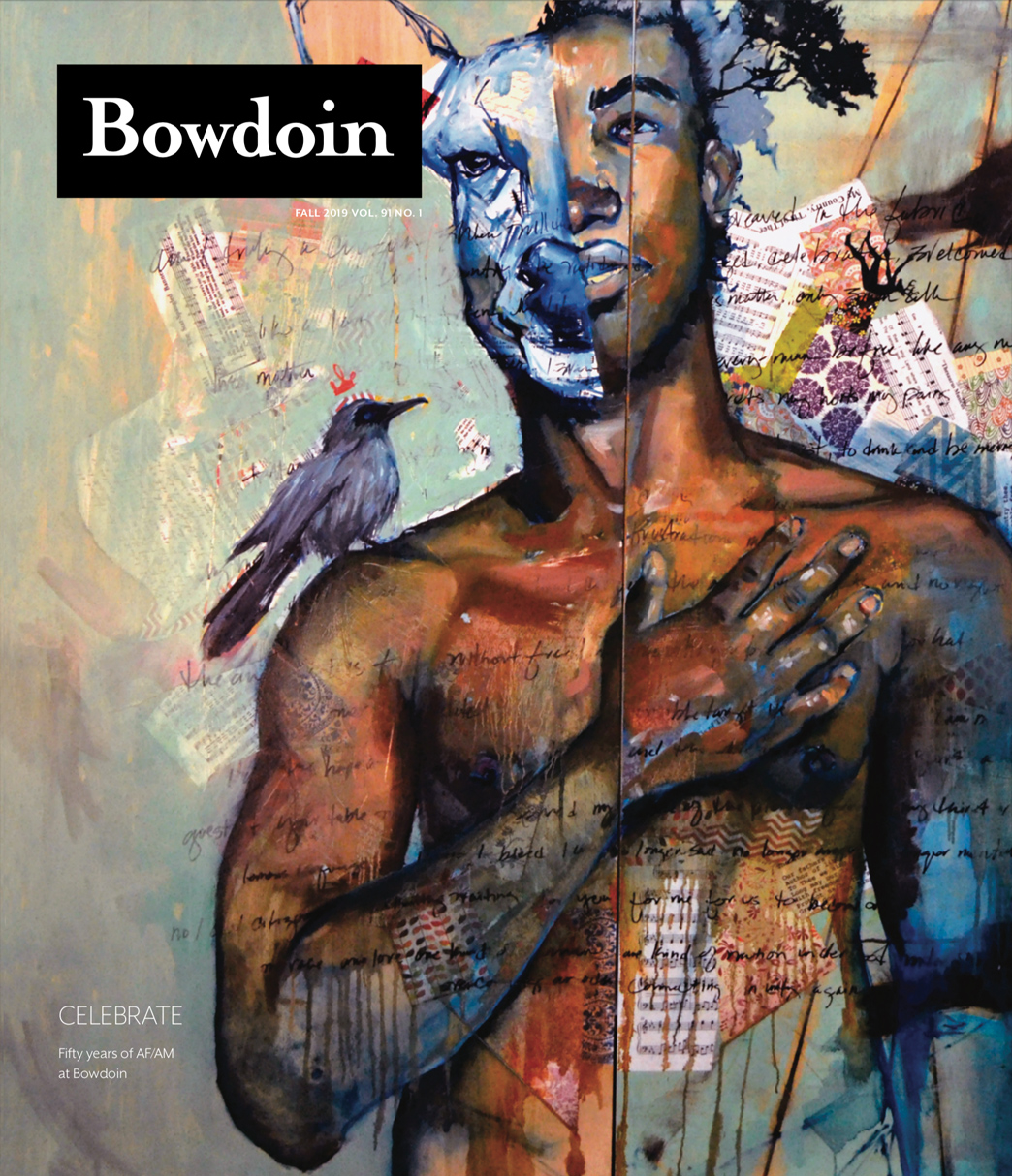 Fall 2019 Bowdoin Magazine cover