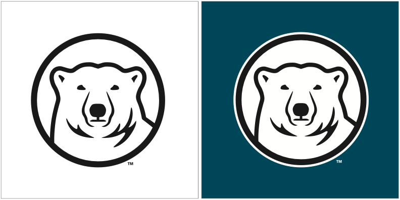 example of Bowdoin's polar bear medallion