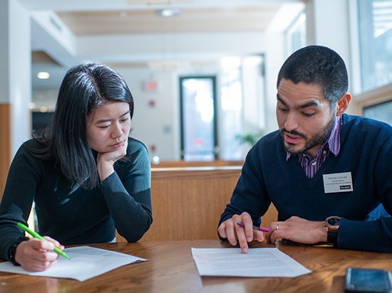 CXD Advising students