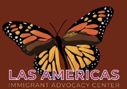 Screencap of Las Americas Immigrant Advocacy Center's logo. 