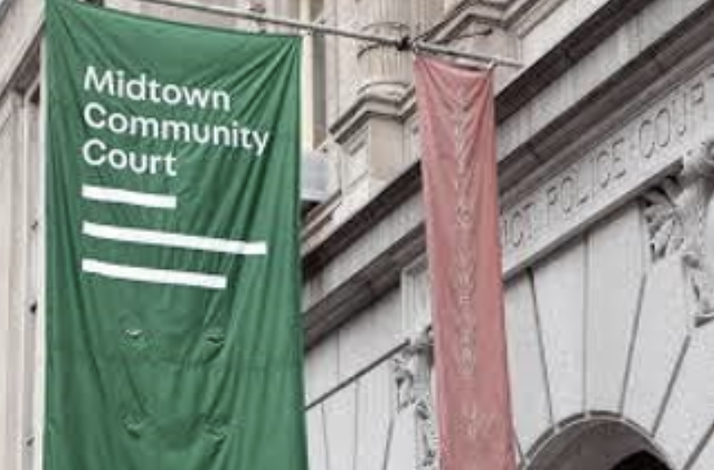 Image of the front of Midtown Community Court.