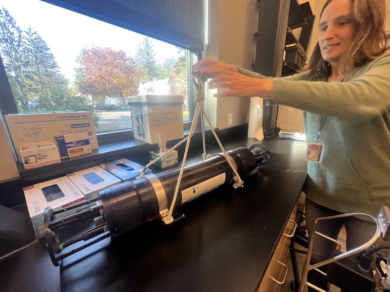 Laser in-situ scatter transmissometry machine