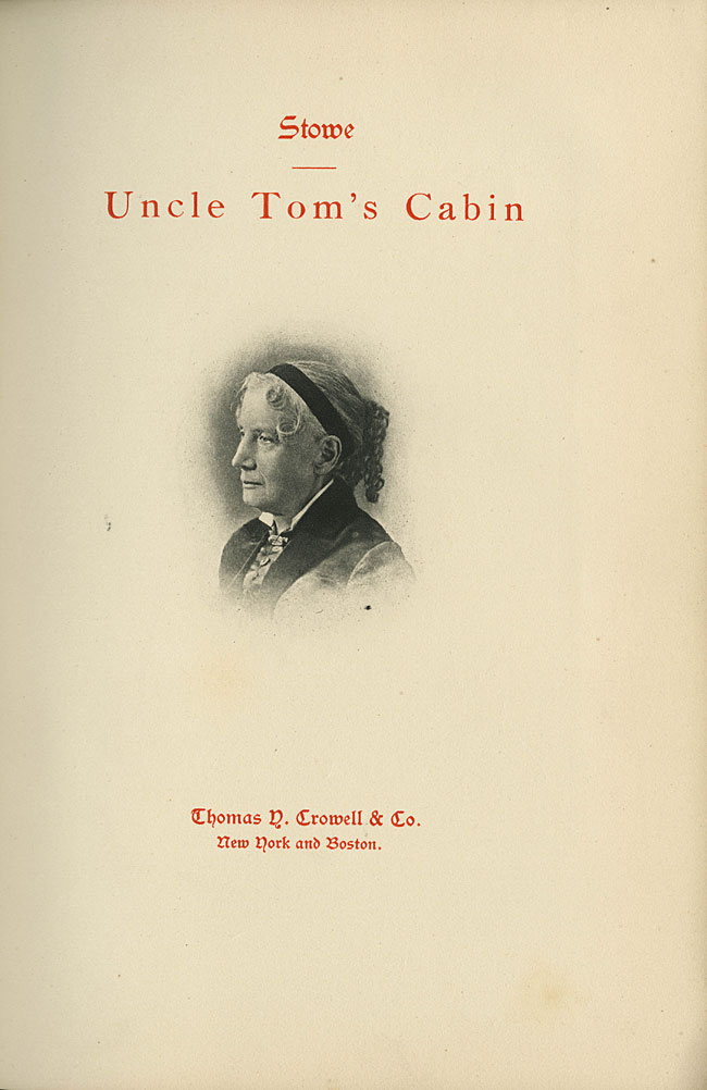 Uncle Tom's Cabin cover