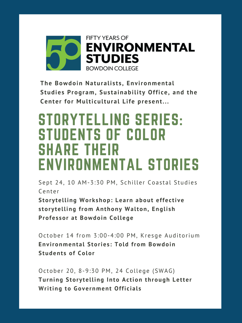 Environmental Storytelling series poster
