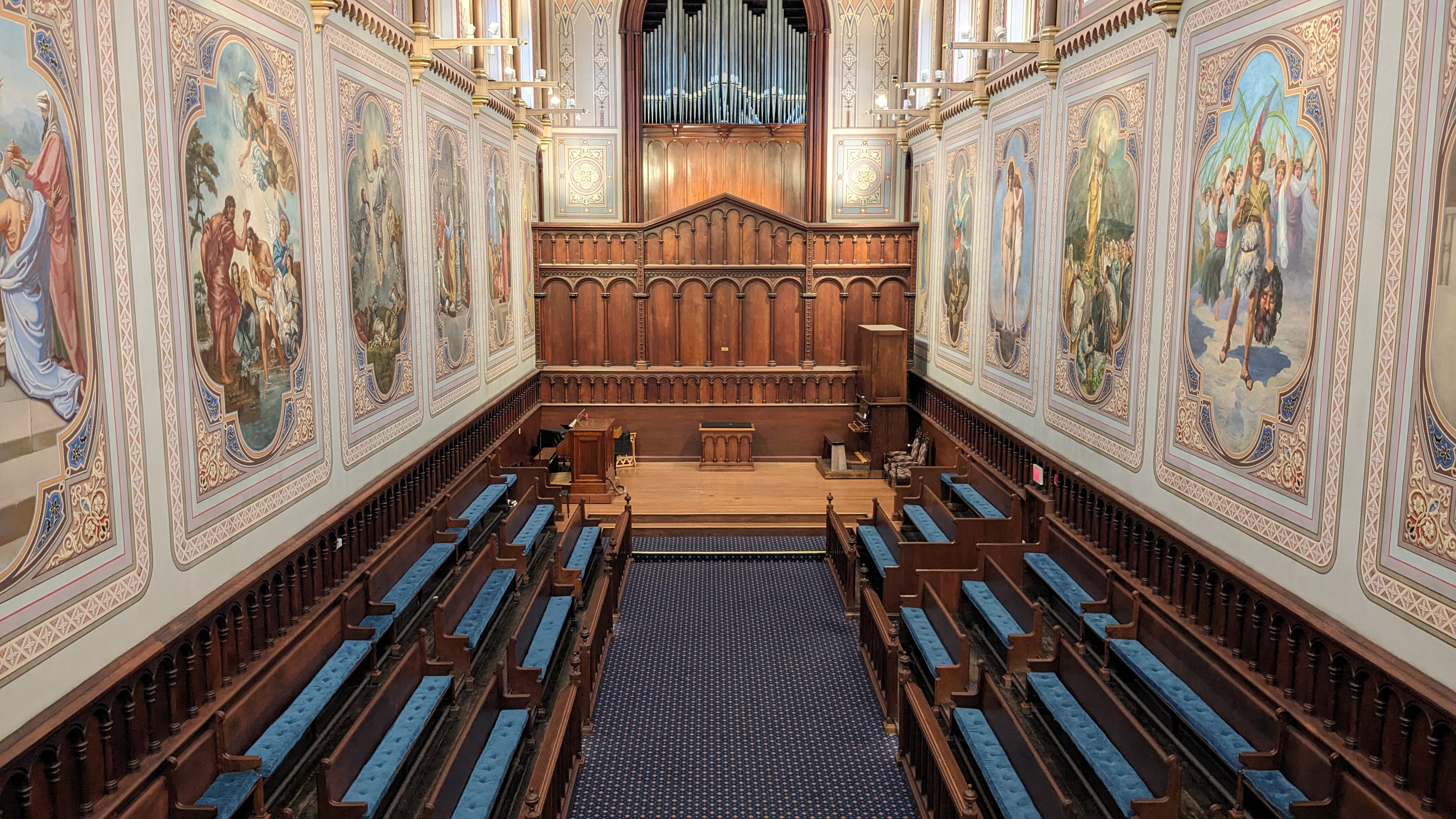 Chapel looking at alter