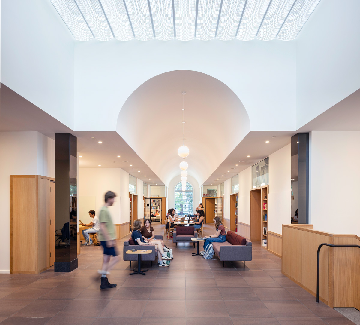 Sills Hall interior