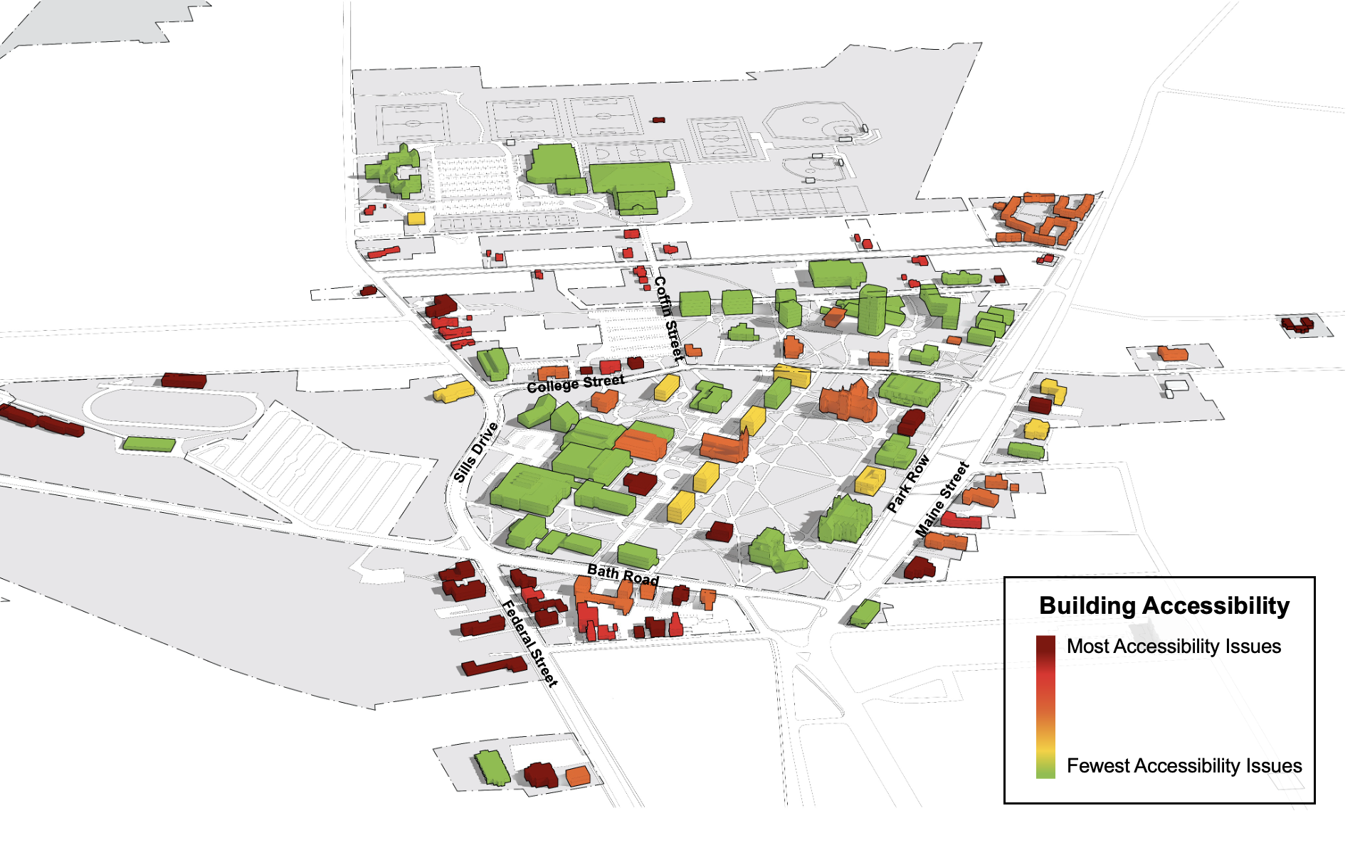 Accessibility map