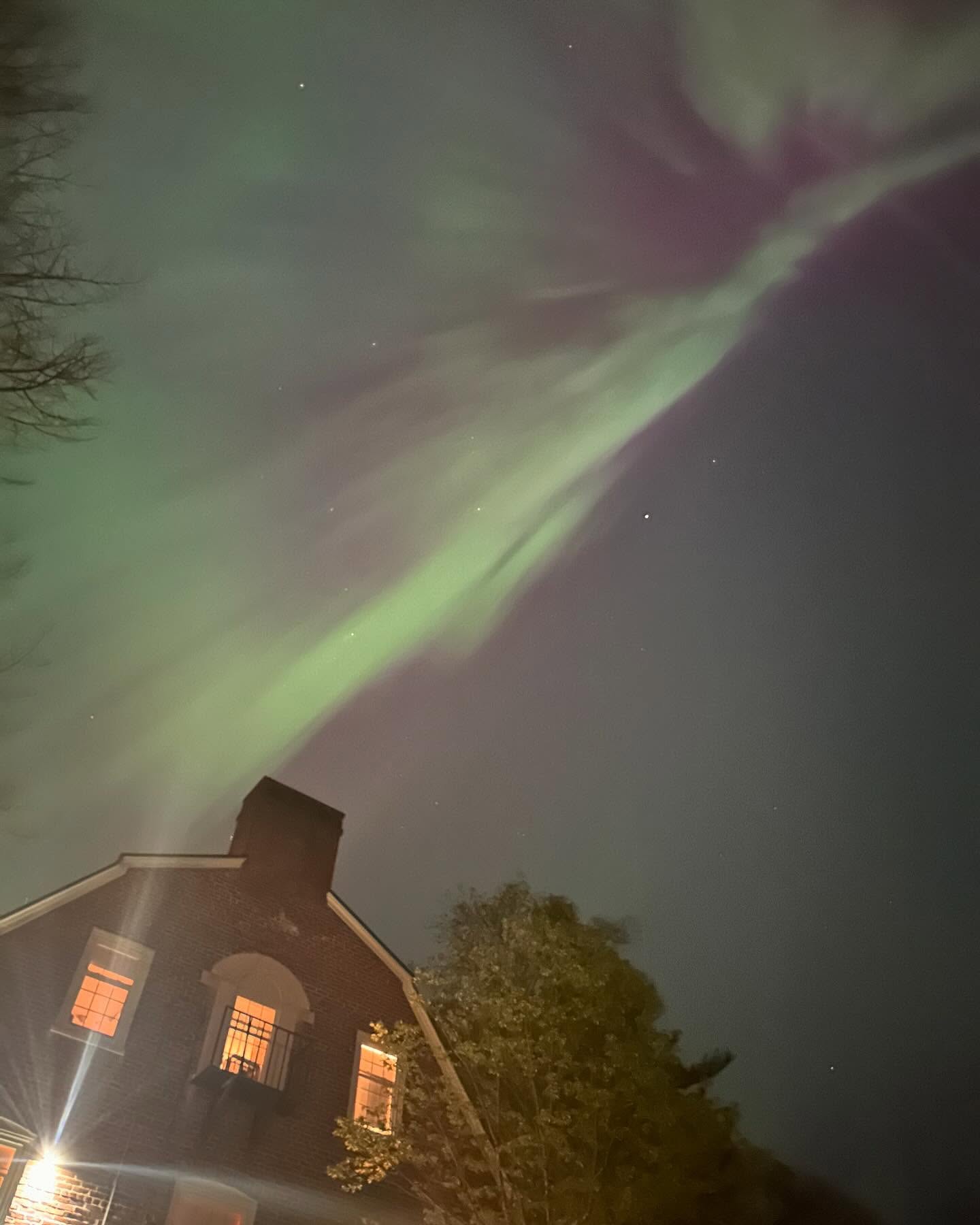 Northern Lights over Reed House