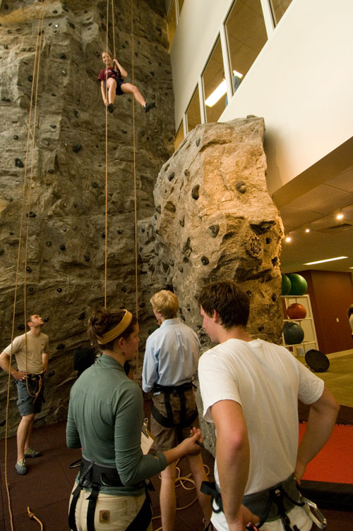 Climbing wall