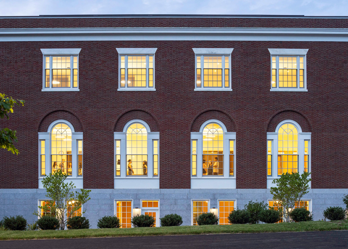 Sills Hall aerial view