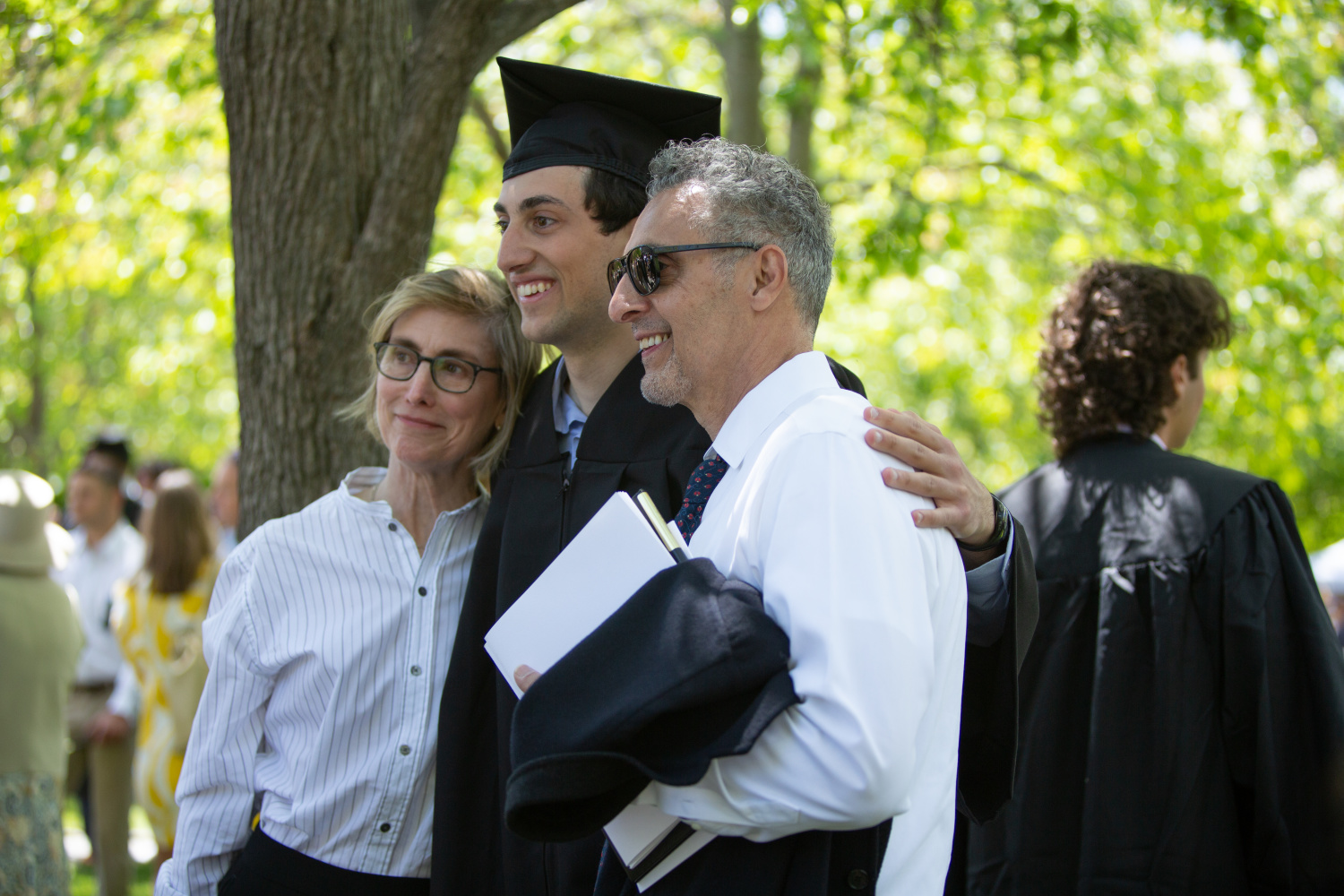 Bowdoin Family at Graduation