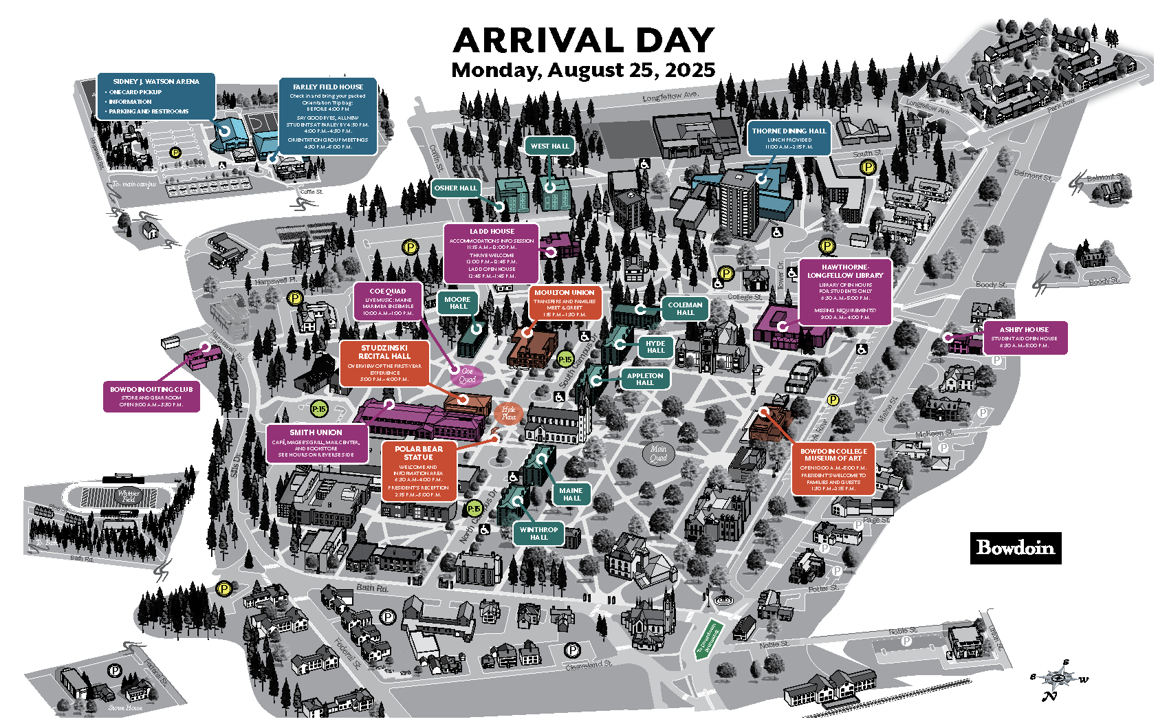 Arrival Day Map