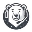 Bowdoin Chatbot polar bear icon