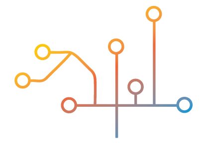 illustration of a network of nodes