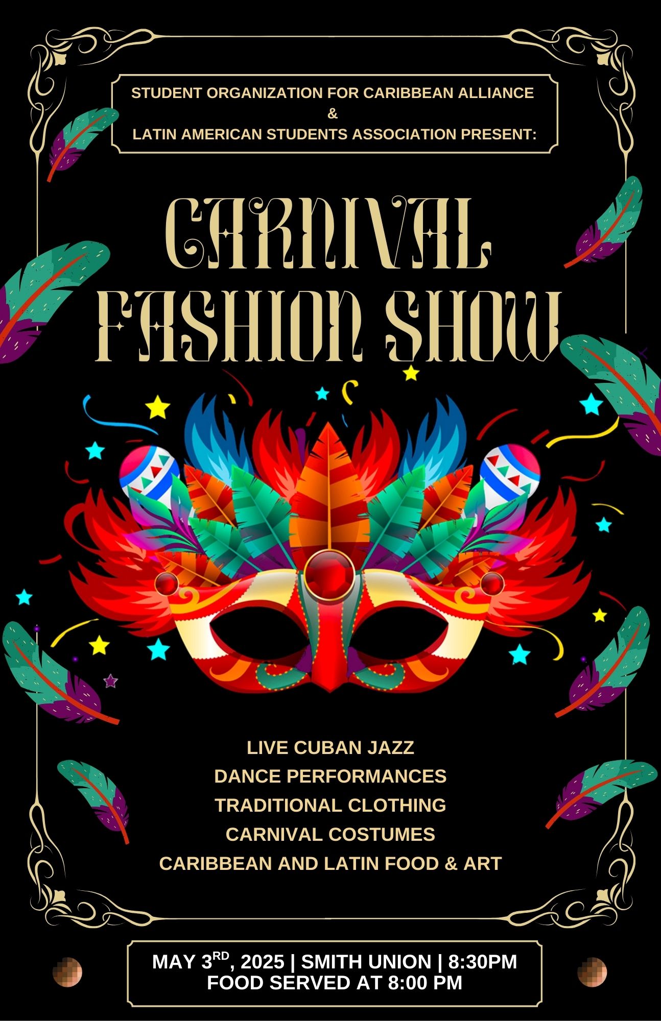 Carnival event poster