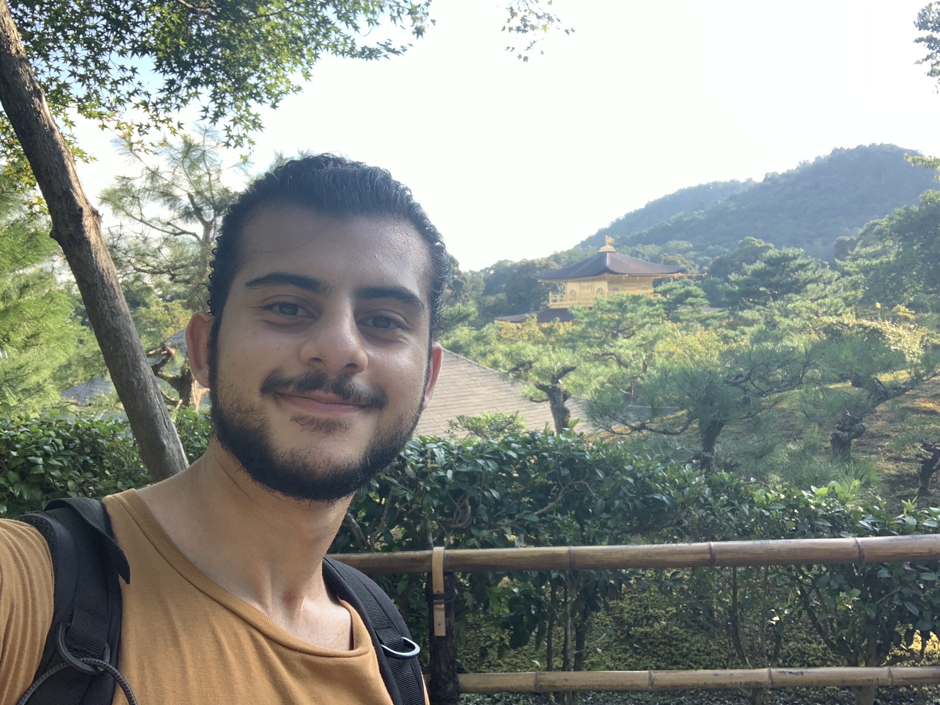 Ahmed Albayaty smiles