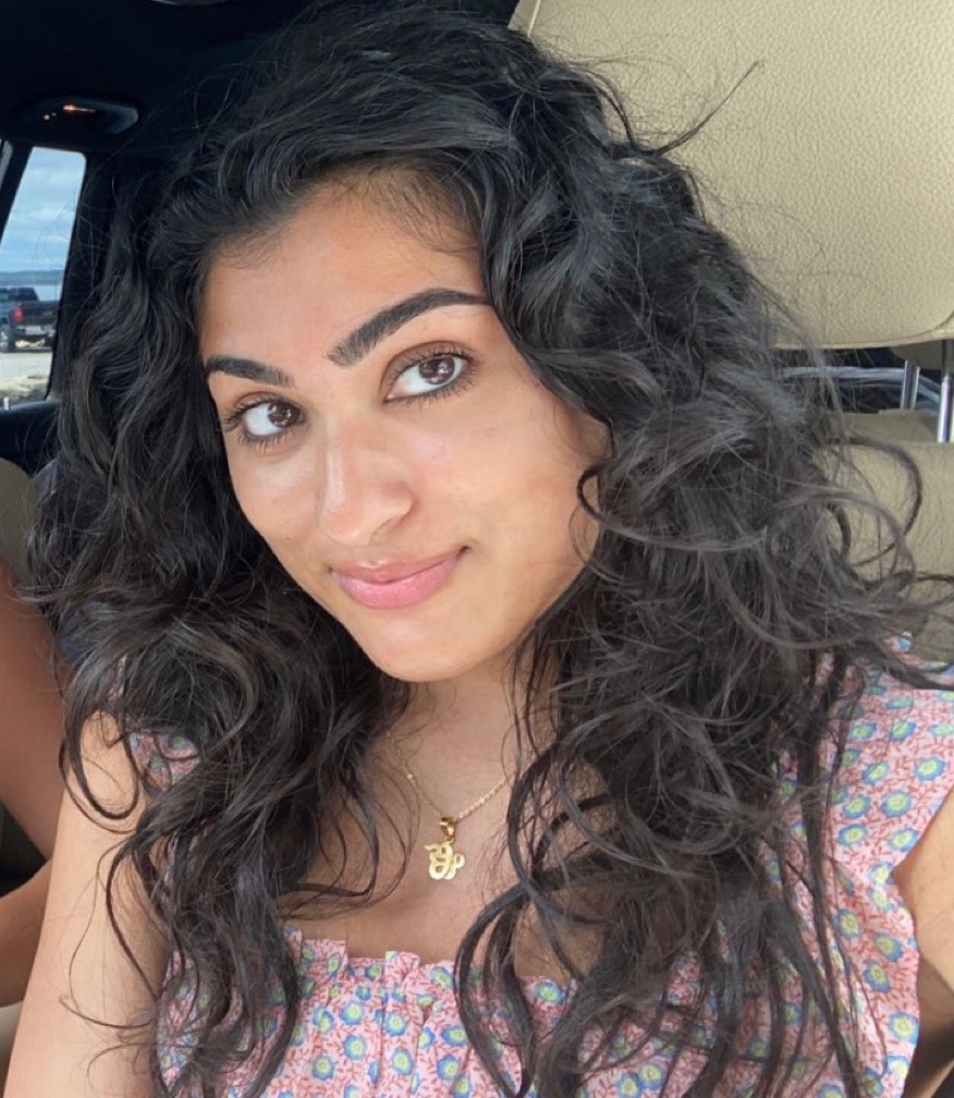 Megh Bindra smiles