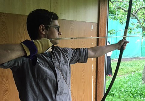 Jean-Baptiste Japanese archery
