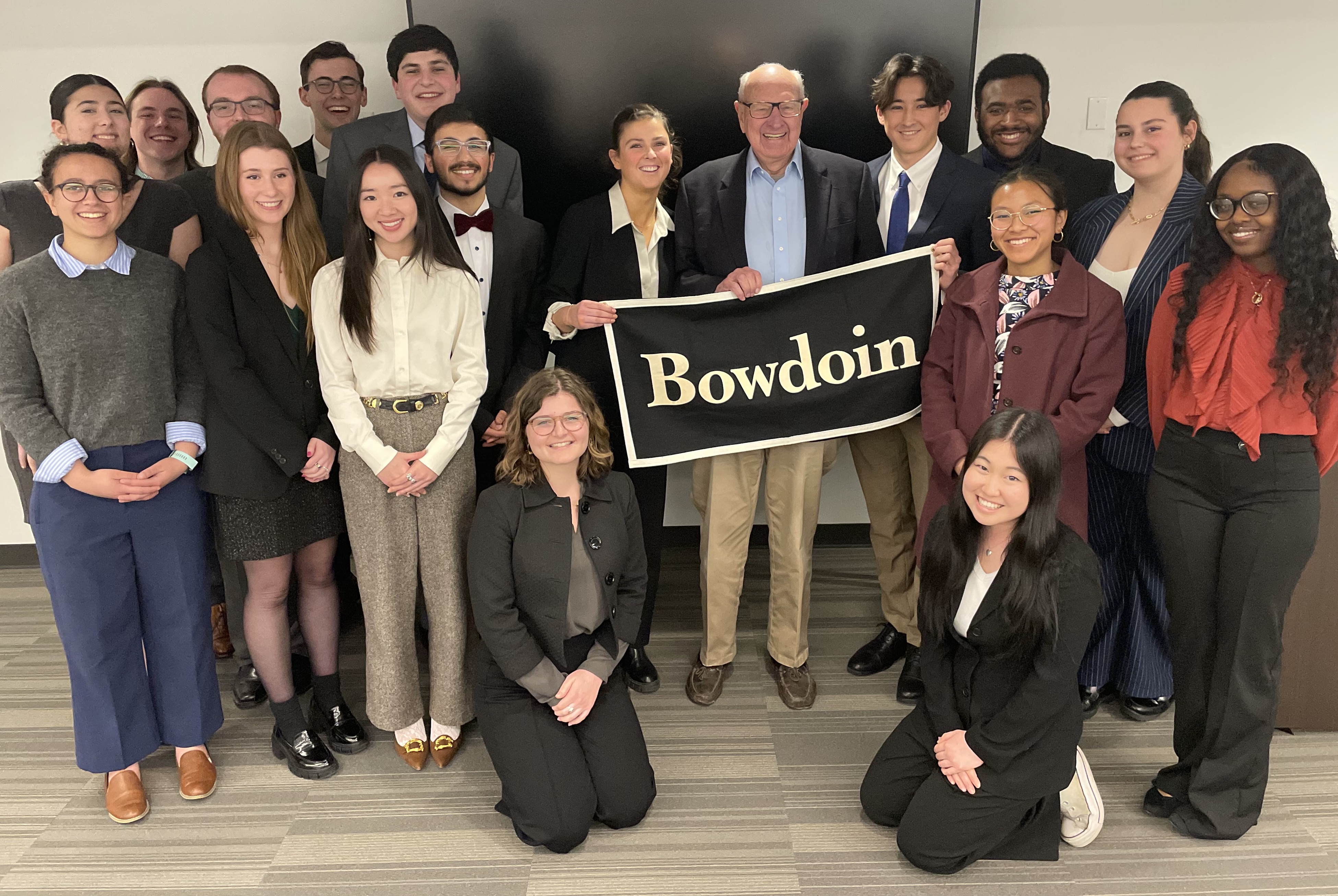 Ambassador Pickering meets with BPS 2024 cohort