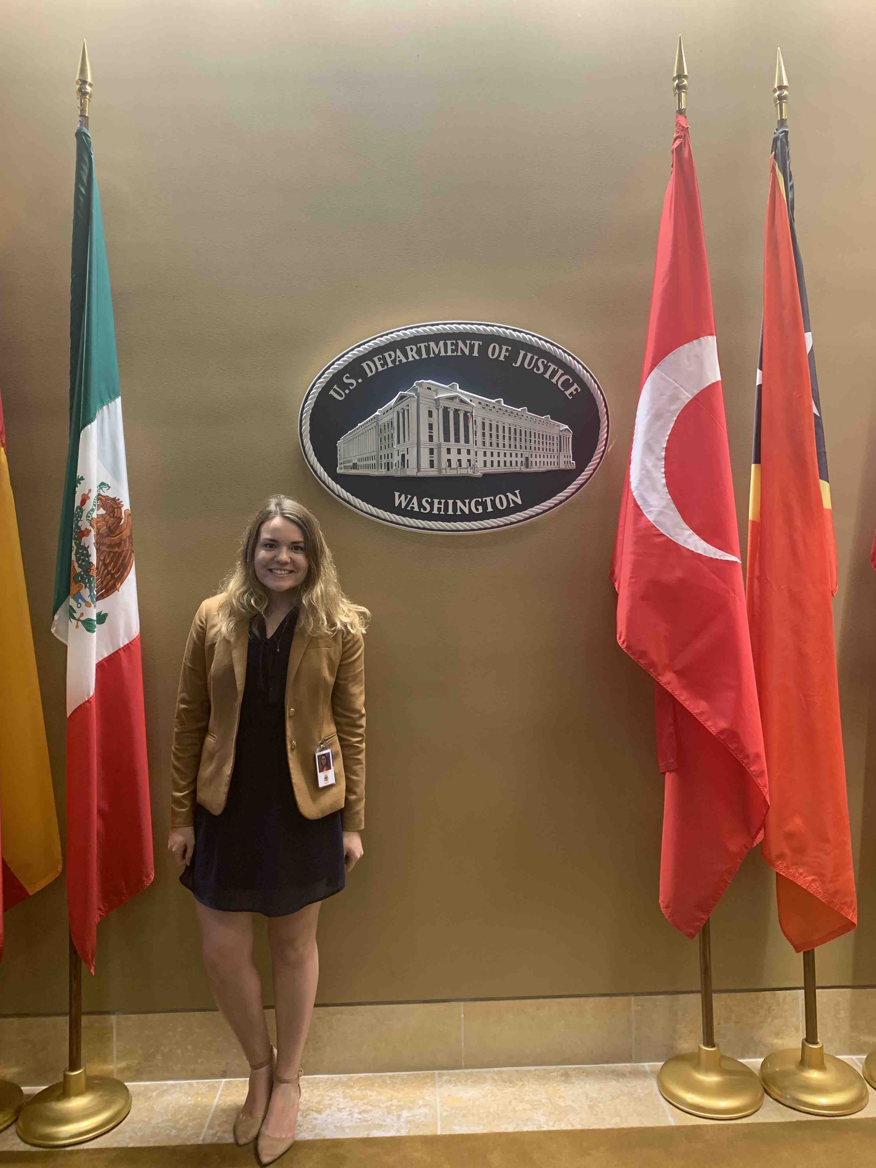 Abigail Silsby at the U.S. Department of Justice