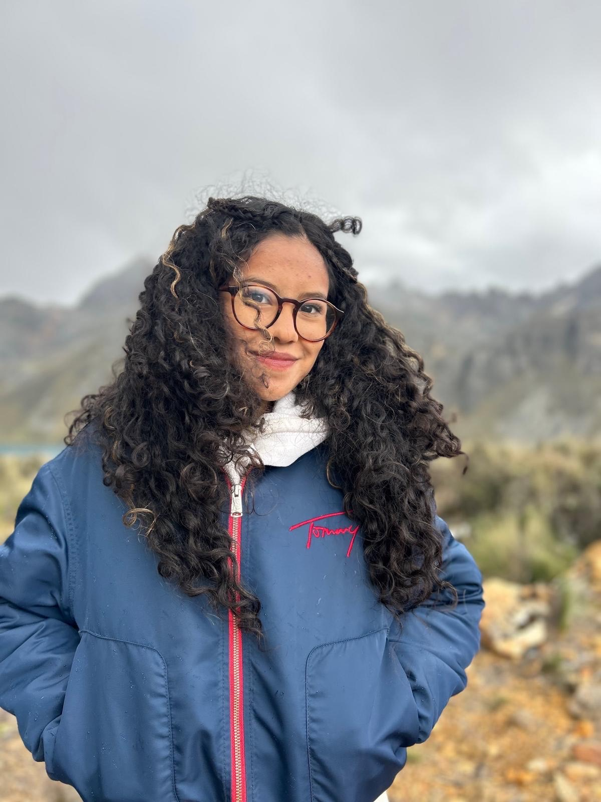 Nataly smiles