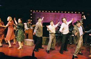 Cast of the music department's 2004 production of Berlin.