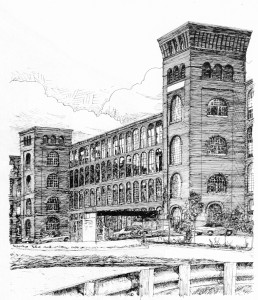Sketch of the Cabot Mill