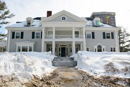 The Admissions Office, before the latest snowfall