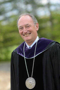 Bowdoin College President Barry Mills ’72