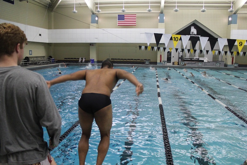 Bowdoin swimming
