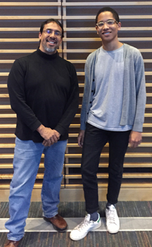 George Lopez and Julian Ehrlich ’17