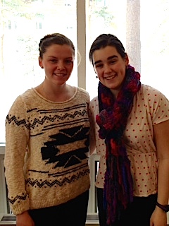 Kelsey Gallagher and Olivia Paone