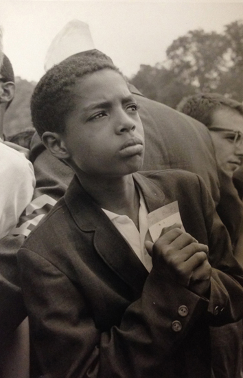 "Young Boy during the March on Washington"