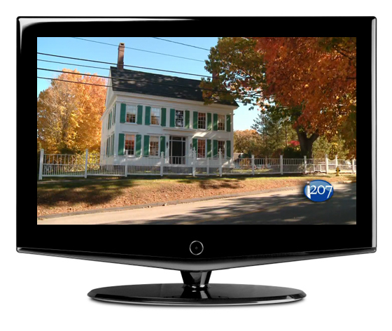 The newly renovated Harriet Beecher Stowe House on WCSH’s “207.” 