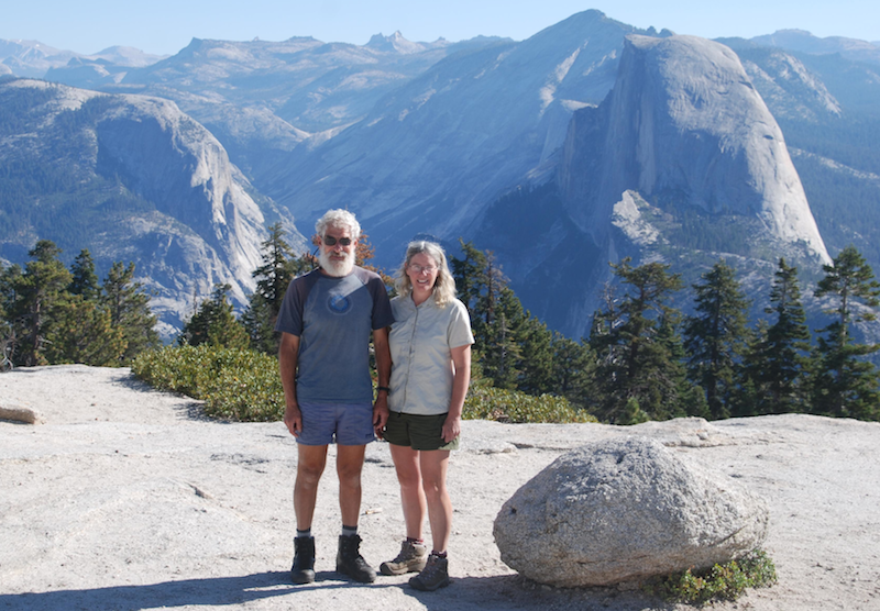 Bruce and Sue Kohorn at Yosemite National Park