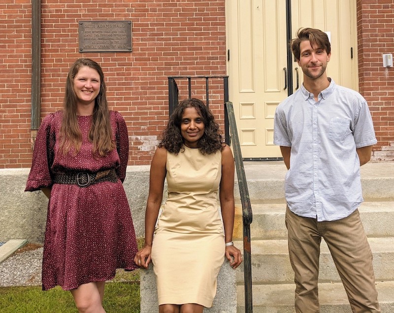 Sarah Timm, Tess Chakkalakal, and Luke Gates-Milardo