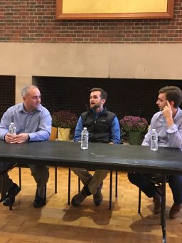 Left to Right: Jason Johnston ’97; Sean Sullivan ’08; Rob Burns ’07