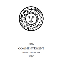 Commencement program