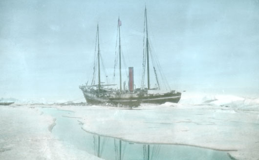 Robert E. Peary, of the Class of 1877, sailed The Roosevelt to Cape Sheridan on Ellesmere Island in the spring of 1909, from which Peary attained the North Pole by sledge.