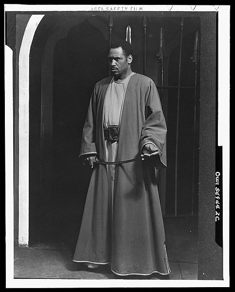 Paul Robeson as Othello 1943-44