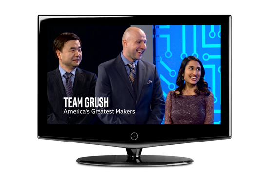 Anubha Sacheti '98 and teammates on America's Greatest Makers