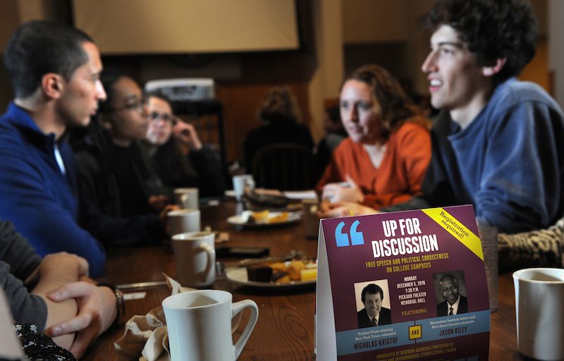 Up For Discussion: Kristof and Riley panel