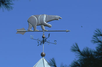 Polar Bear weathervane